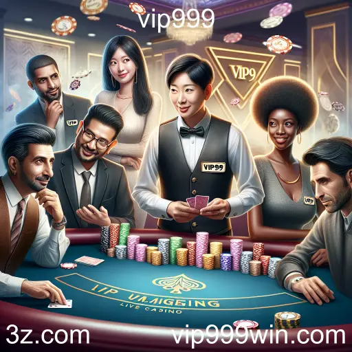 Cassino Ao Vivo no VIP999: A Experiência de Jogo que Você Merece